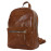 Женский кожаный рюкзак Anzolla cognac