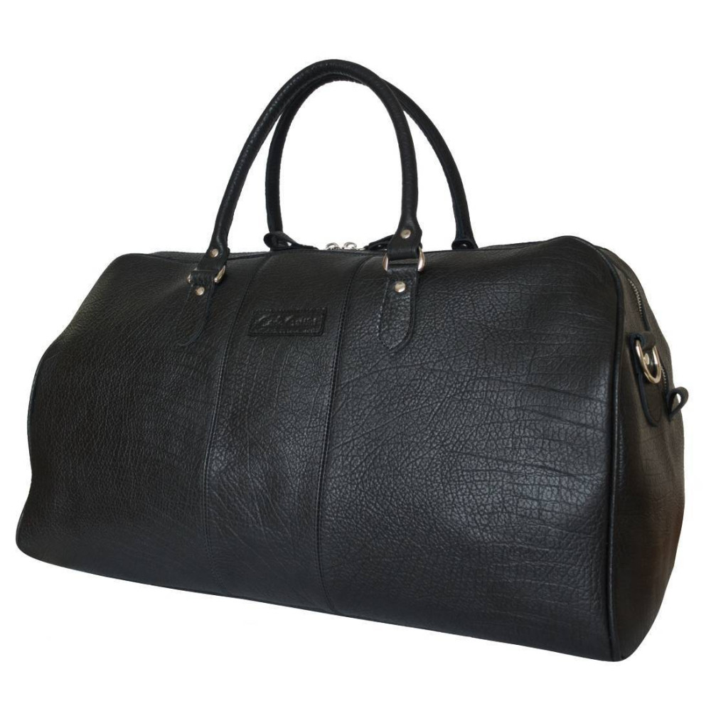 Кожаная дорожная сумка Campelli black Кожаная дорожная сумка Campelli black
